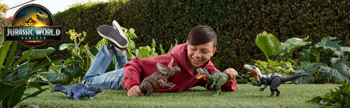 Nowa linia figurek akcji Mattel z filmu Jurassic World: Odrodzenie już dostępna!