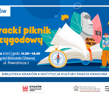 Literacki piknik przygodowy w Bibliotece Kraków
