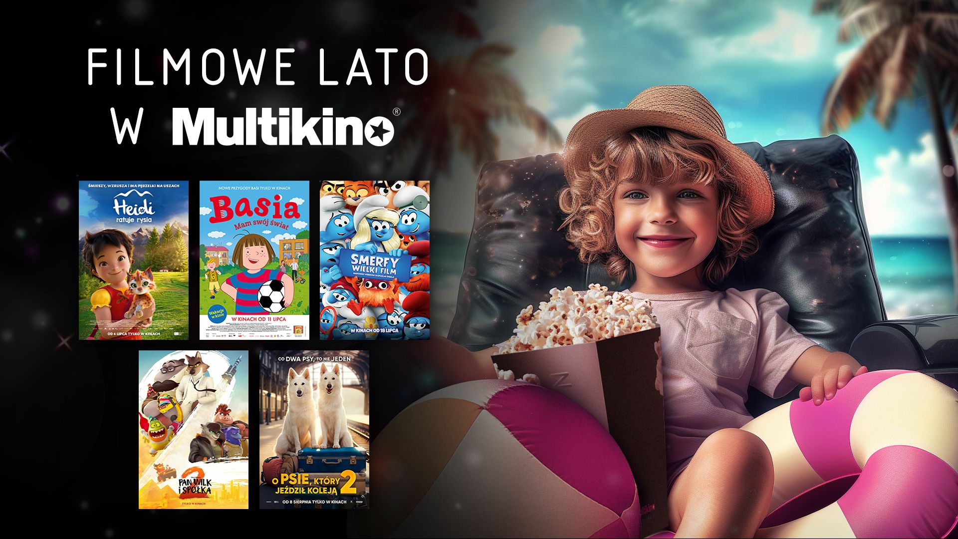 Zabierz w wakacje dzieci do Multikina!