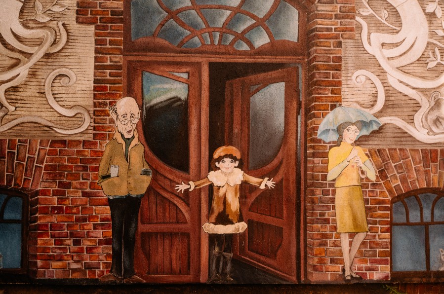 Wielopokoleniowe warsztaty Borejkowie - z kartek na mural