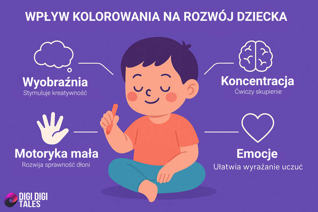 Kolorowanki do druku – edukacyjna zabawa dla Twojego dziecka
