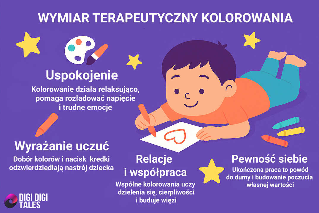 Kolorowanki do druku – edukacyjna zabawa dla Twojego dziecka