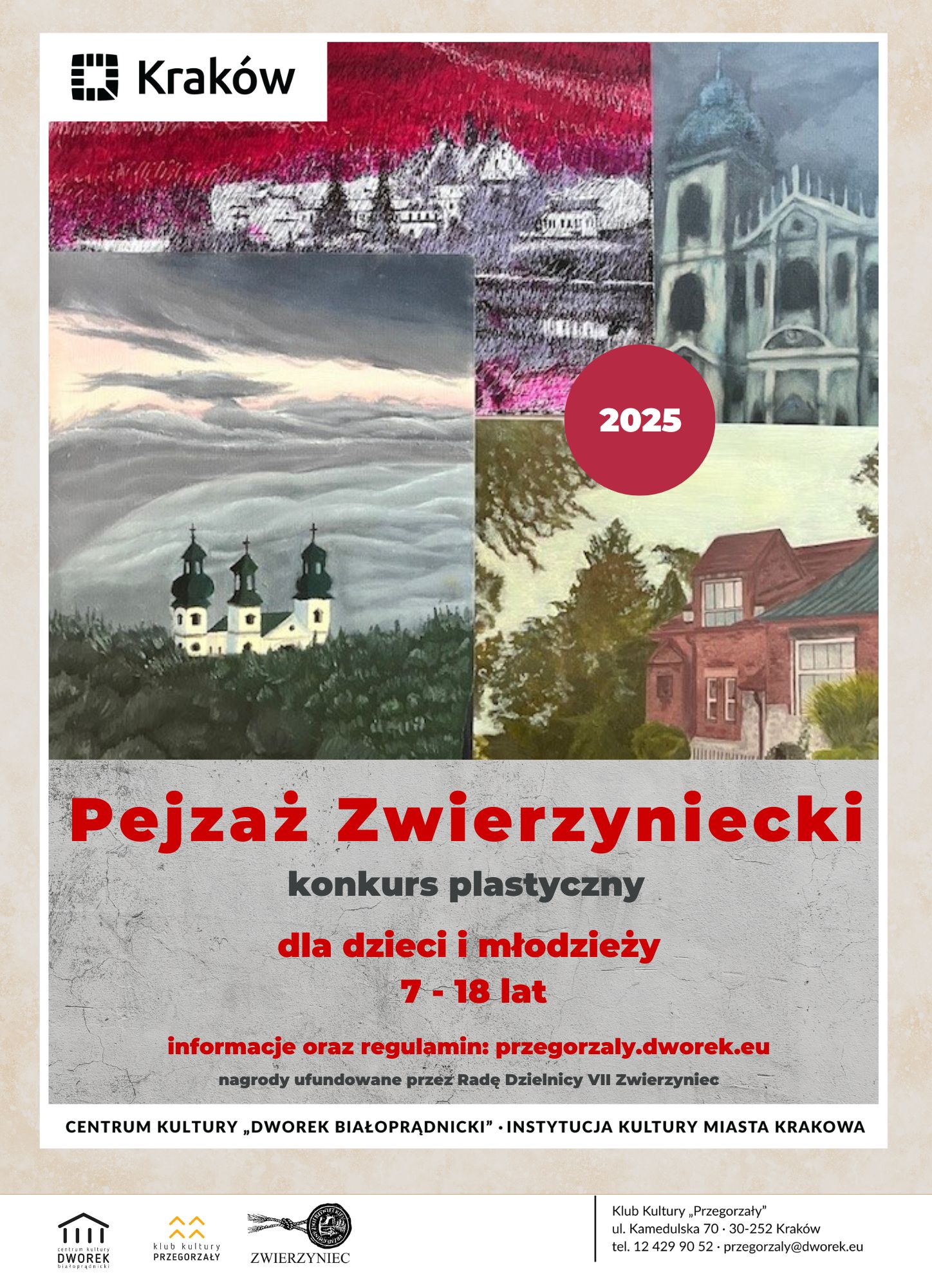 Małopolski konkurs plastyczny Pejzaż zwierzyniecki 2025