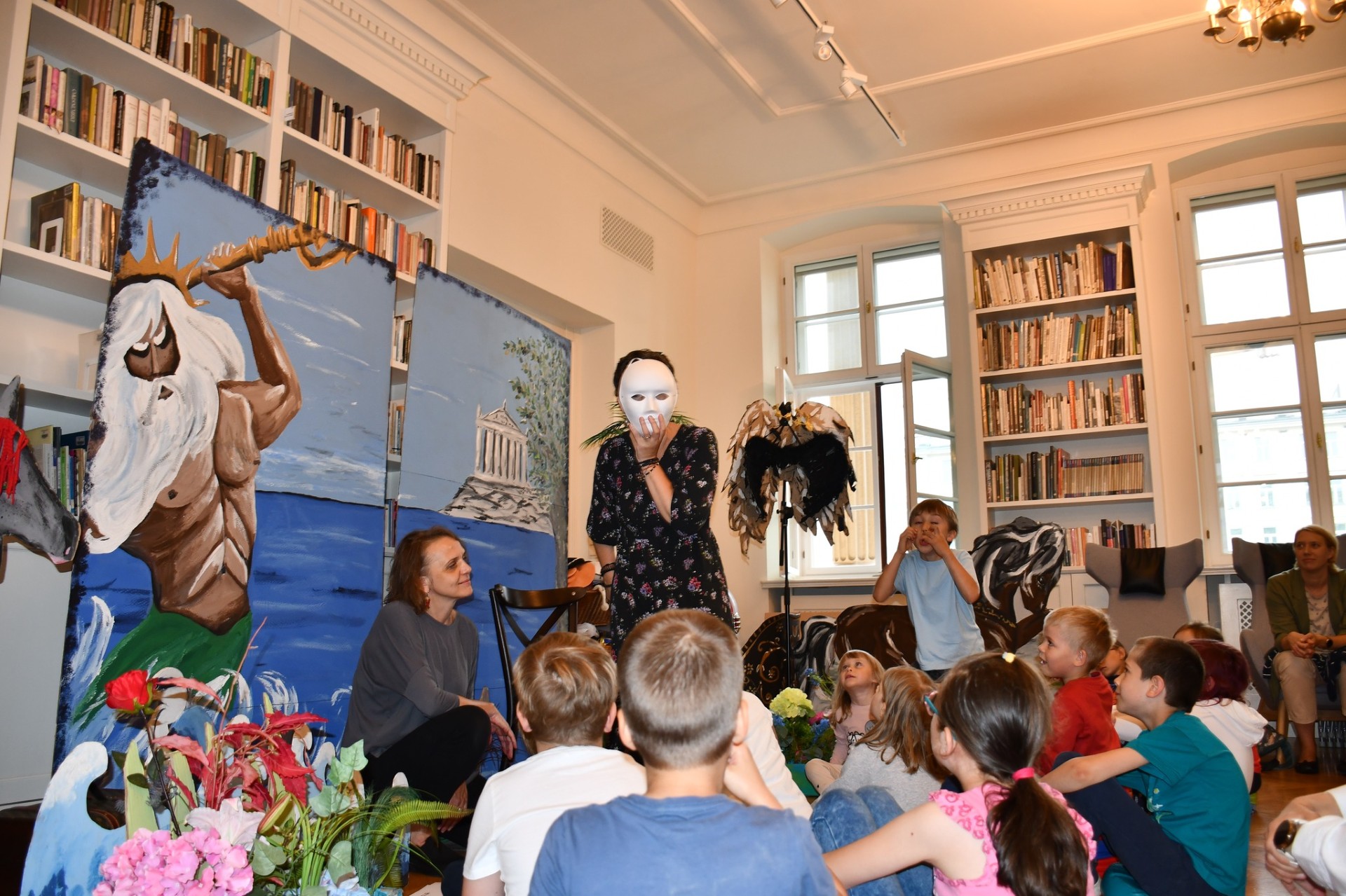 CZYTATY 9 MUZ w Bibliotece Raczyńskich. Dla dzieci nie tylko o antyku i sztuce