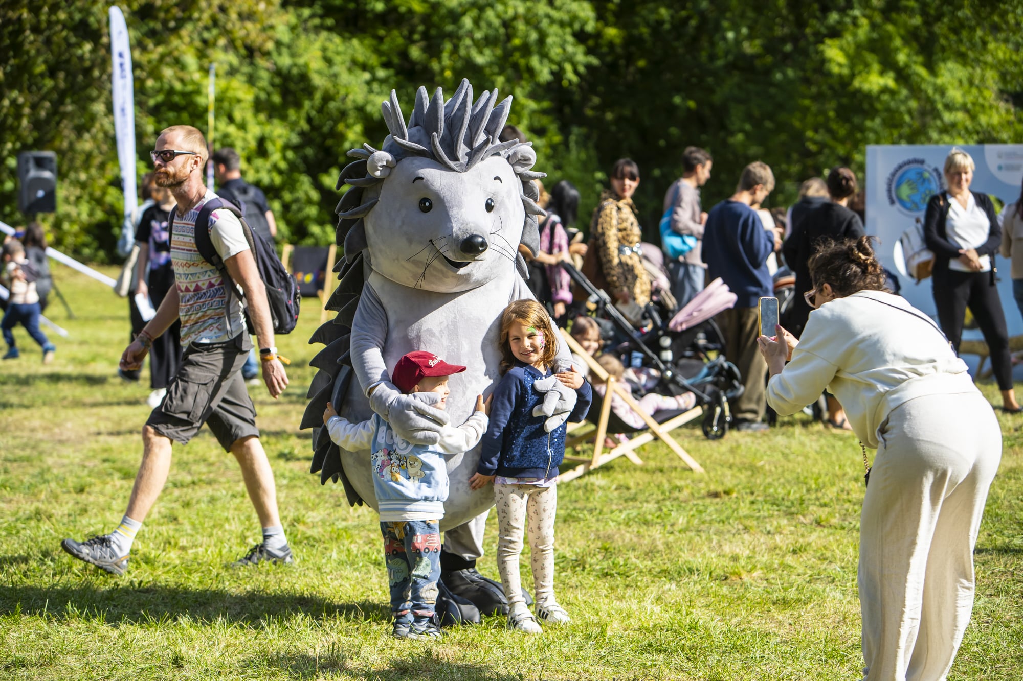 Co łączy jeża, żabę i trzmiela? Piknik dla dzieci Bioróżnorodnie połączeni