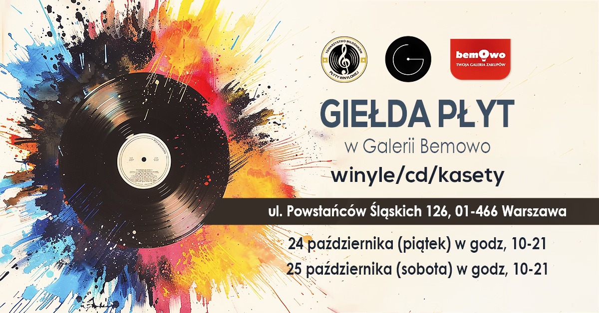 Giełda Płyt Winylowych, CD i Kaset w Galerii Bemowo