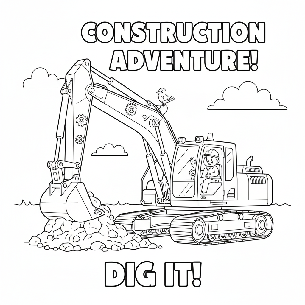 Betoniarka do kolorowania