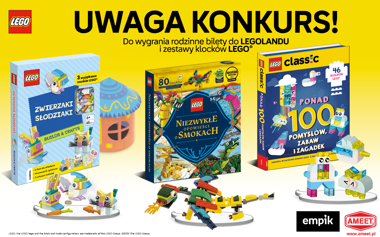 Festiwal Książek LEGO® i wspaniały konkurs!