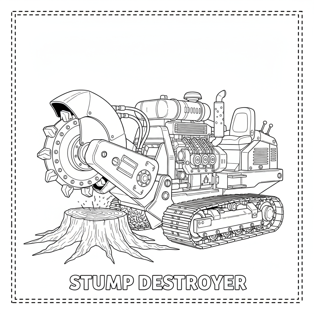 Frezarka do pni do kolorowania