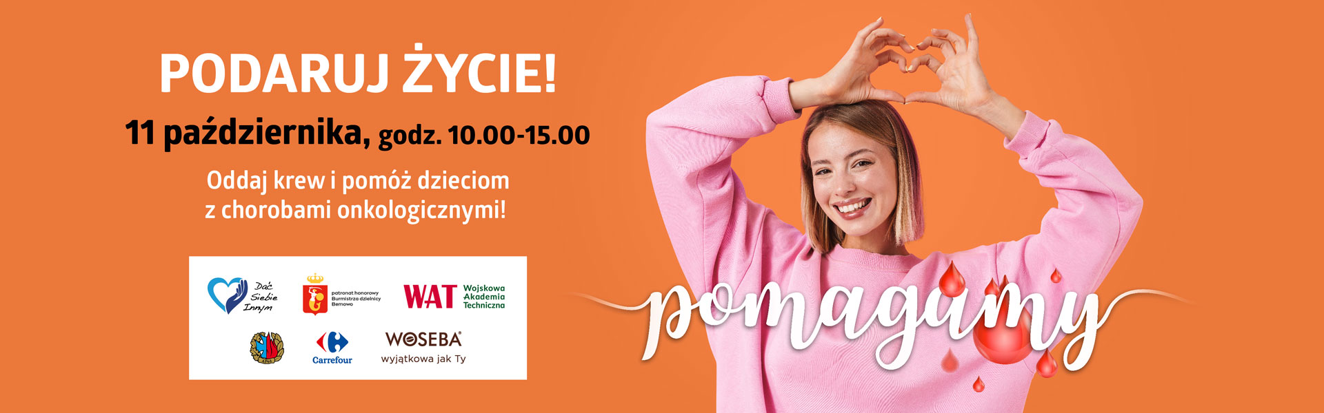 Oddaj krew w Galerii Bemowo i pomóż dzieciom chorym onkologicznie