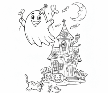 Przyjazny duch w nawiedzonym domu