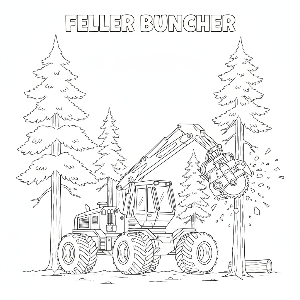 Harwester do kolorowania