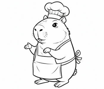 Kapibara szef kuchni