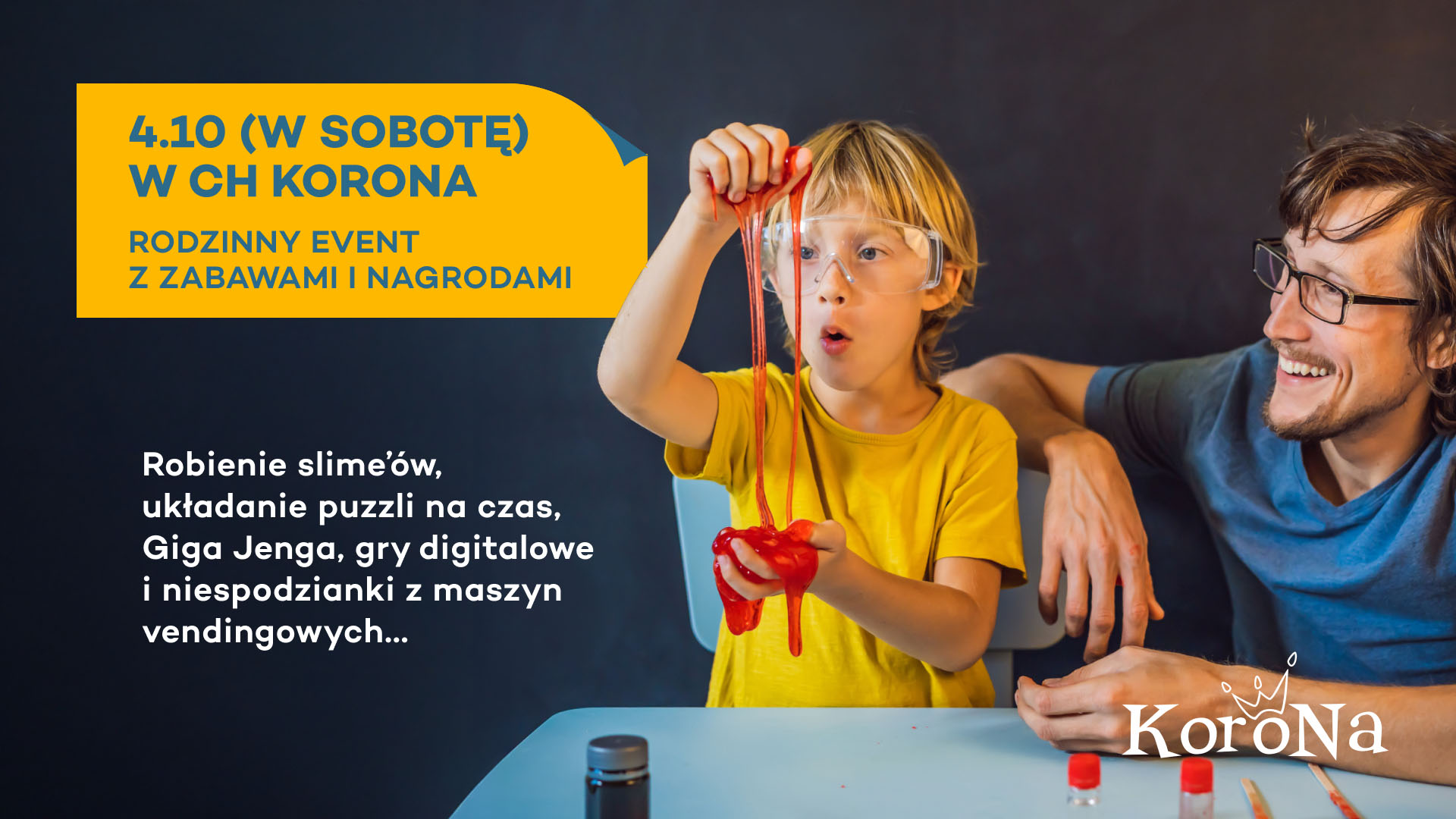 Październik pełen emocji w CH Korona