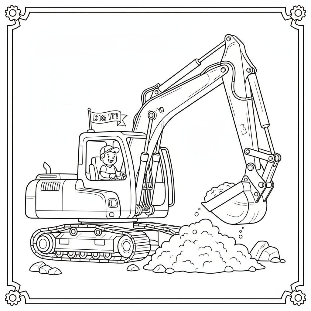 Ładowarka czołowa do kolorowania