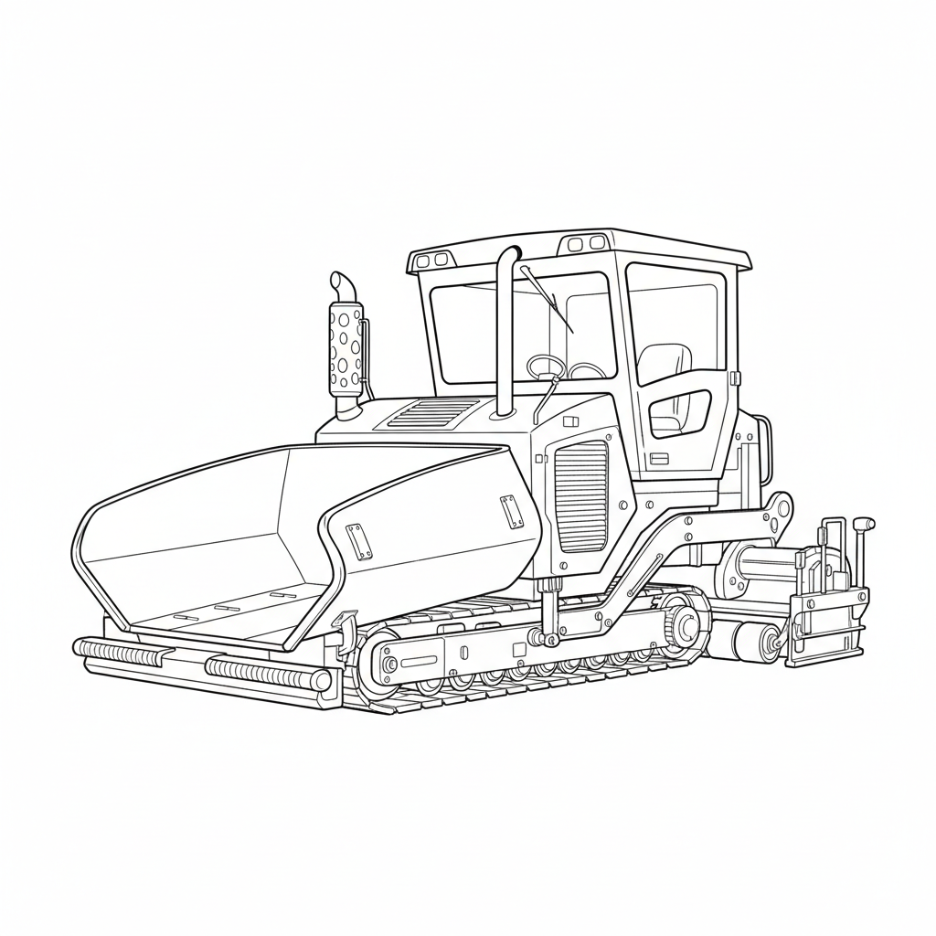 Rozściełacz asfaltu do kolorowania