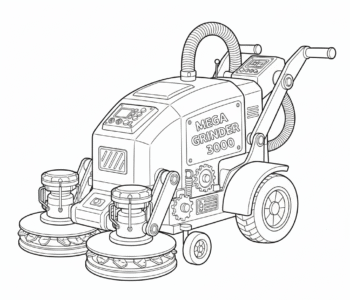 Szlifierka do betonu wygładza powierzchnie