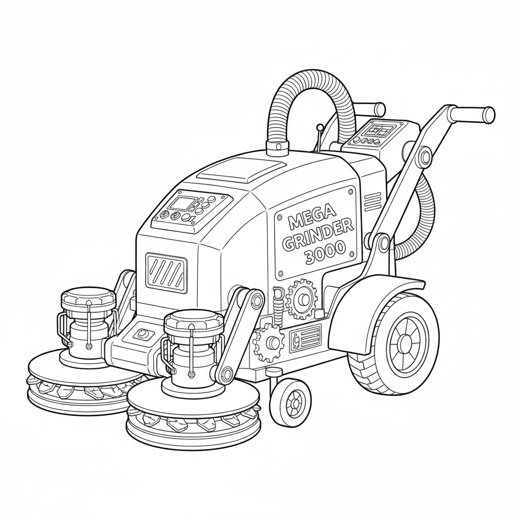 Szlifierka do betonu do kolorowania