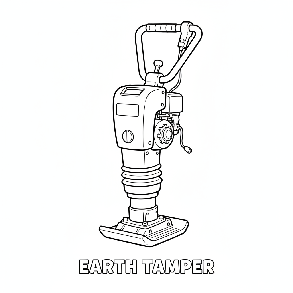 Ubijak do ziemi do kolorowania