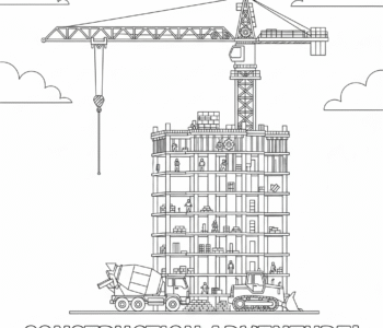 Żuraw wieżowy na wysokościach