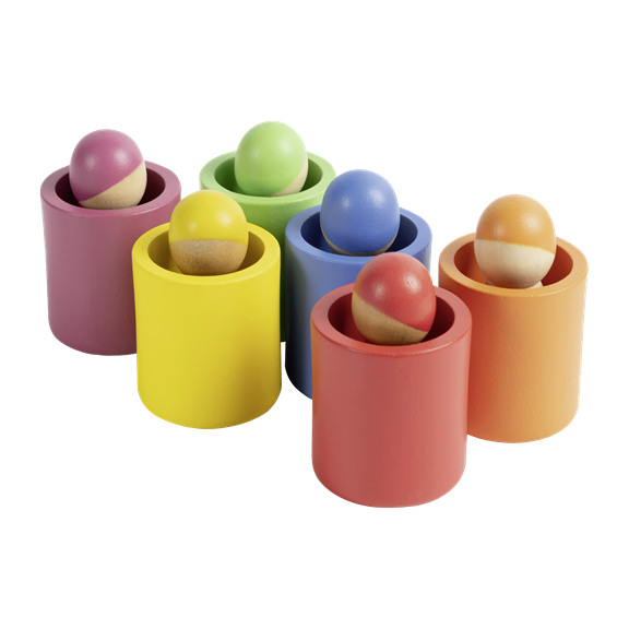 Drewniane zabawki TOYLINO z certyfikatem FSC i elementami metody Montessori