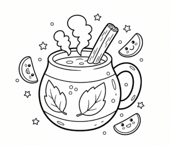 Jesienny cydr z cynamonem