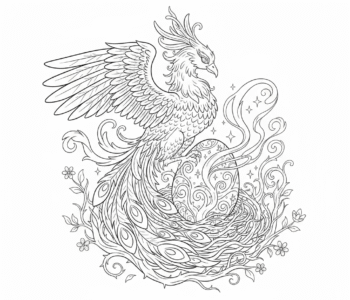 Feniks strzeże tajemniczego jaja