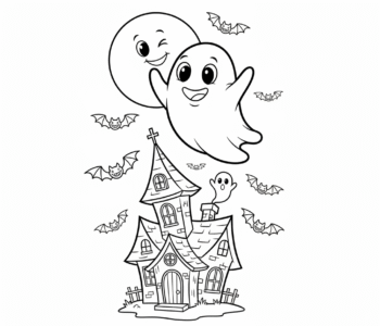 Przyjazny duch w nawiedzonym domu