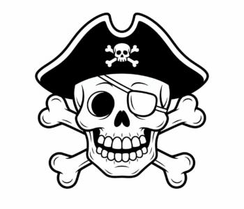 Czaszka pirata