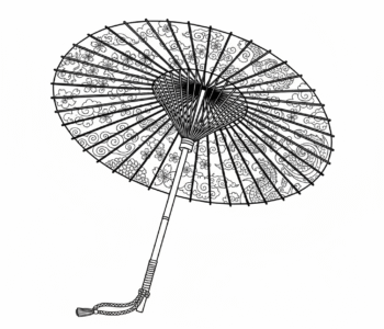 Tradycyjny japoński parasol
