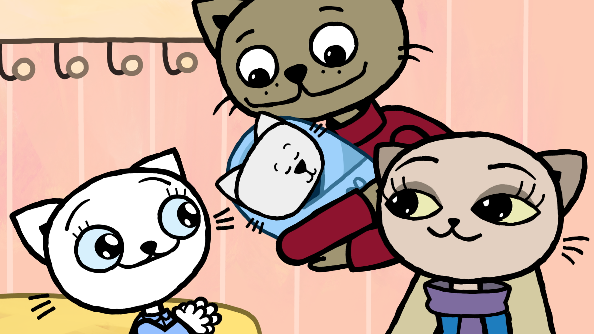 Kicia Kocia ma braciszka