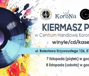 Kiermasz Płyt Winylowych, CD i Kaset w Centrum Korona