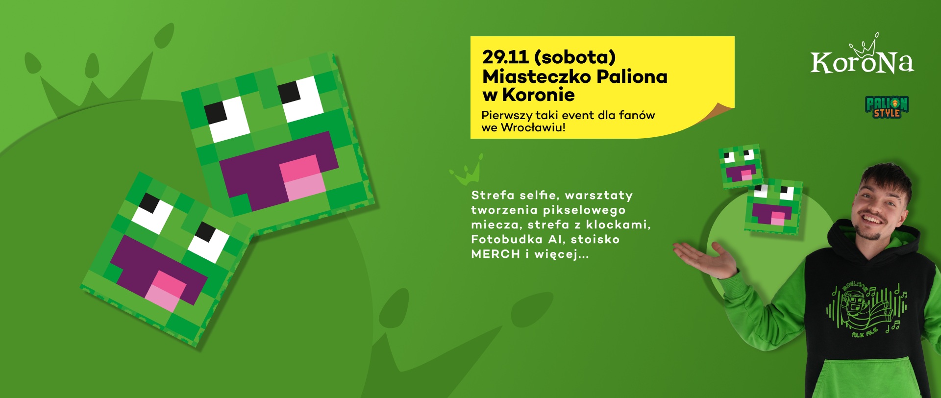 Miasteczko Paliona w CH Korona: wielka przygoda w pikselowym świecie