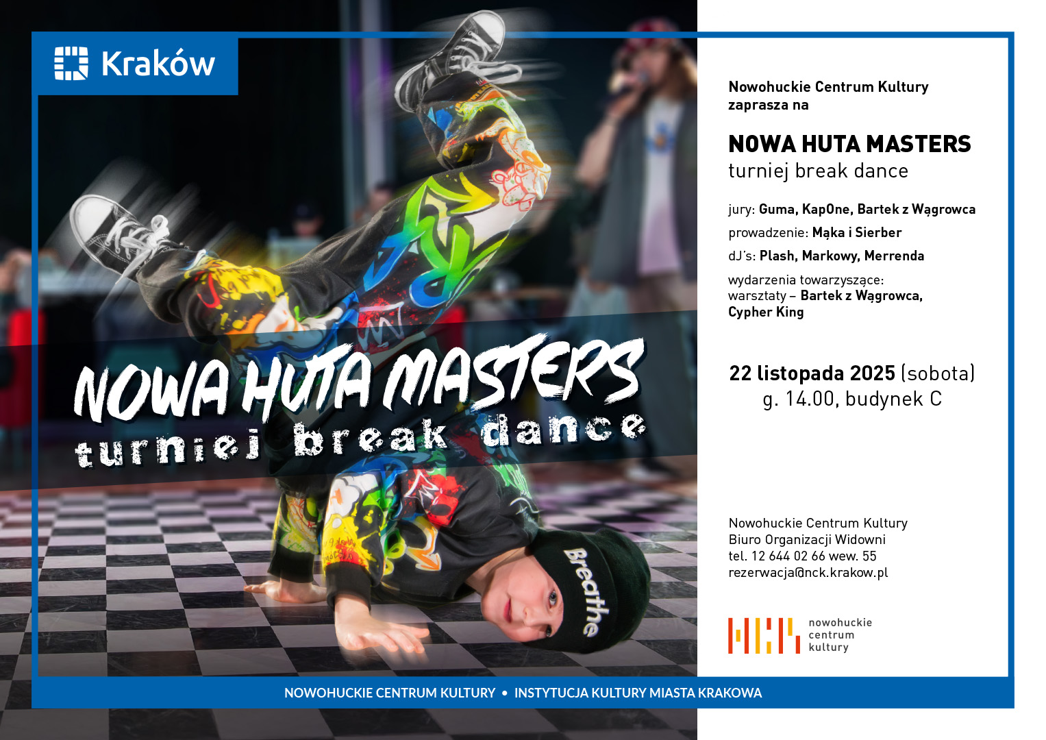 Nowa Huta Masters już 22 listopada!