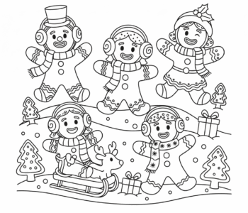 Piernikowi przyjaciele na zimę