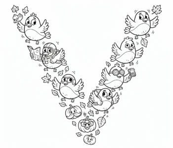 Ptaki odlatują na jesień