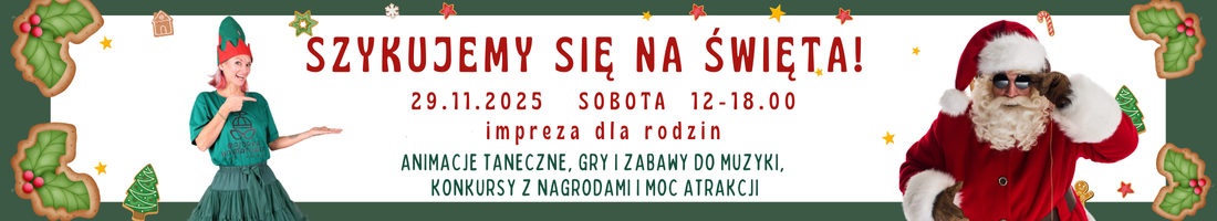 SZYKUJEMY SIĘ NA ŚWIĘTA ! (1100 x 200 px)