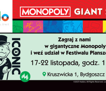 Planszowa przygoda w CH RONDO: Festiwal Gier i gigantyczne Monopoly