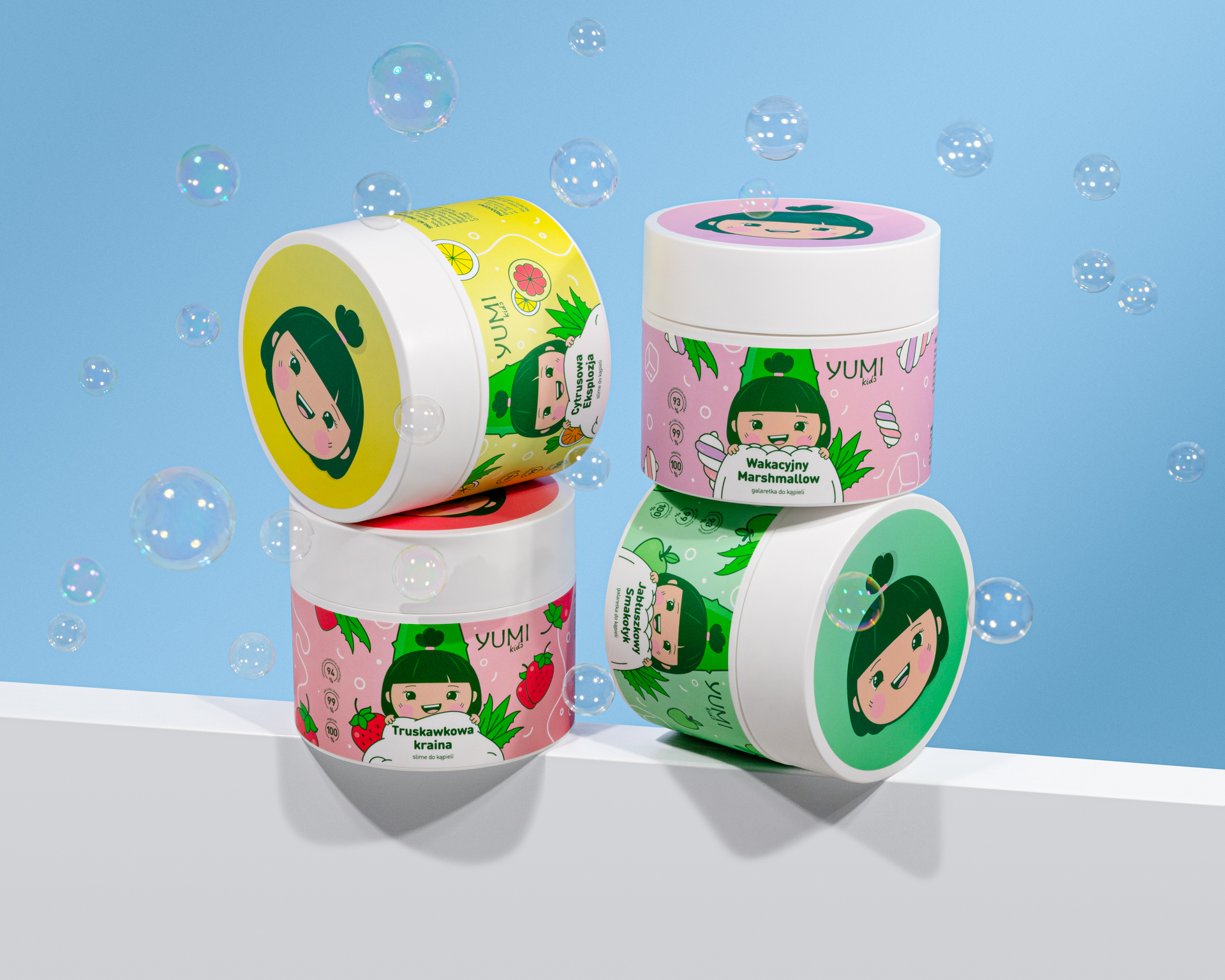 Kolorowy plan zimowej pielęgnacji!  YUMI Kids wspiera rozwój zdrowych nawyków pielęgnacyjnych najmłodszych