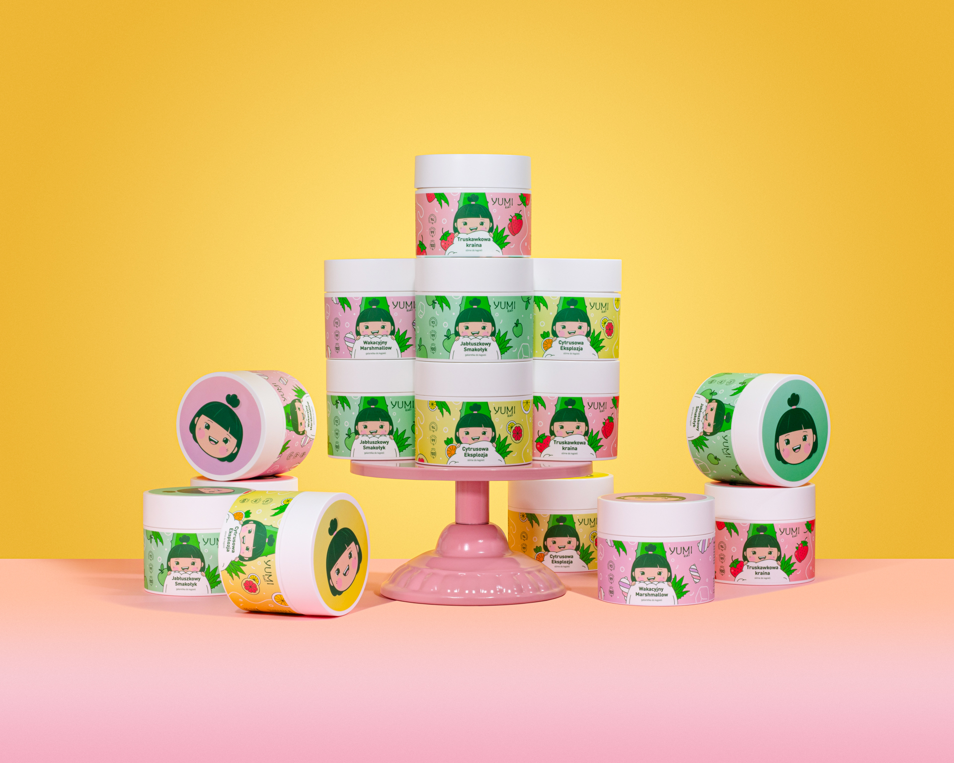 Kolorowy plan zimowej pielęgnacji!  YUMI Kids wspiera rozwój zdrowych nawyków pielęgnacyjnych najmłodszych