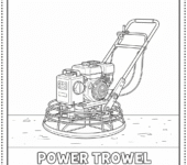 Zacieraczka mechaniczna do kolorowania