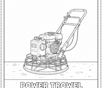 Zacieraczka mechaniczna do betonu