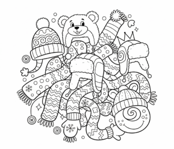 Ciepłe zimowe akcesoria