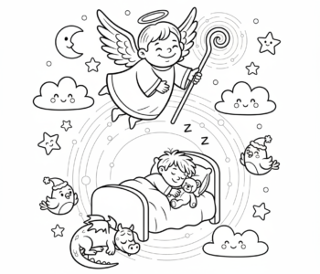 Anioł stróż nad snem dziecka