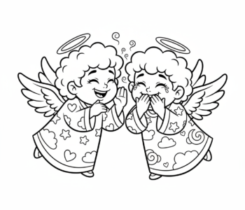 Aniołki dzielące sekrety