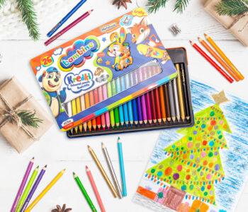 Kredki BAMBINO w metalowym opakowaniu