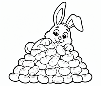 Czekoladowy zajączek i żelki