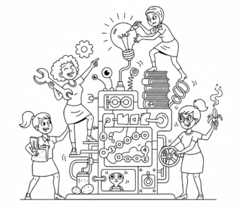 Kobiety współpracują