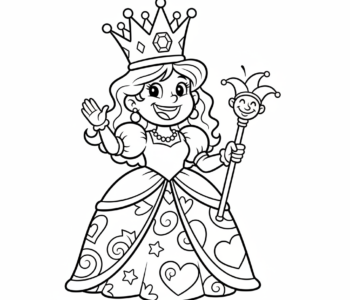 Uśmiechnięta królowa