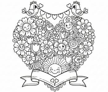 Kwiatowe serce dla kobiet